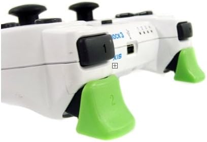 Play 3 - Ps3 Dual Shock Controller External Switch Cover - Professional Trick for Game Winner - Green
