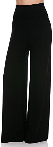 2LUV Plus Women's High Waisted Plus Palazzo Pants