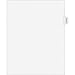 Avery 82145 Index Divider Exhibit 13 Side Tab 25/PK White