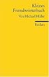 Kleines Fremdw�rterbuch