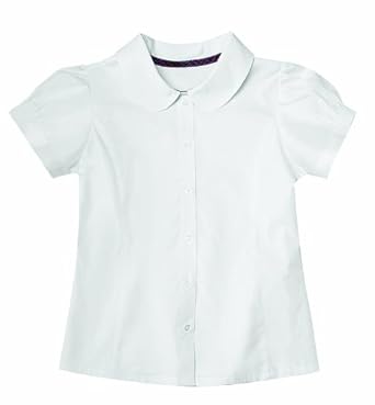 peter pan collar uniform blouse