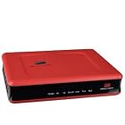 Remstream REM-8200 DOCSIS 2.0 Cable Modem w/Ethernet, USB & 2 VoIP Phone Jacks (Red)