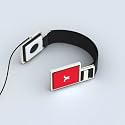 WESC Alp Horn Marshmallow Headphones Earphones New