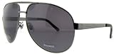 Gucci GG1946/S Sunglasses - 0KJ1 Dark Ruthenium (3H Smoke Polarized Lens) - 61mm