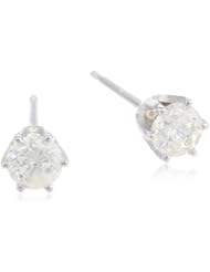 14k Gold 6-Prong Diamond Studs (0.50 cttw, I-J Color, I1-I2 Clarity)