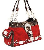 Celeritas Sports; Red Fashion Purse w/Rhinestone item number 200106