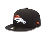 NFL Denver Broncos Black and Team Color 59Fifty Fitted Cap