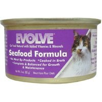 More image EVOLVE SEAFOOD FOR CATS 3 OZ 24 - 3 Ounces - Seafood