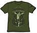 Search : Green Lantern Kids Size FEARLESS Youth Army Green T-shirt Tee Shirt