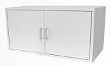 Foremost 390601 Modular Large 2-Door Cube Storage System, White