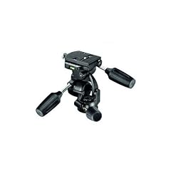 Manfrotto MA 808RC4 3-Wege-Kopf Standard mit Schnellwechselplatte 410PL