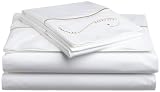 Pinzon Birds Egyptian Cotton Queen Sheet Set, Gold