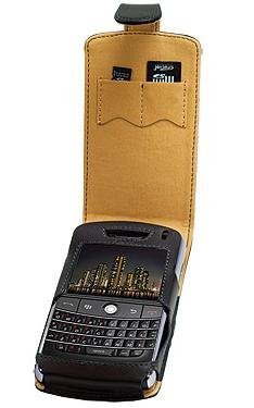 Cellet Blackberry Bold 9000 Black Executive Case W/ Cellet Swivel Clip & Spring Belt Clip