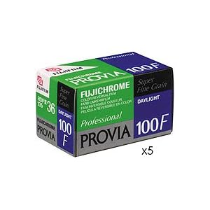 Fujifilm Fujichrome Provia RDP III 100F Color Slide Film ISO 100, 35mm Size, 36 Exposure,... by