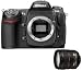 Nikon D300 - Appareil photo num�rique - Reflex - 12.3 Mpix - Nikon AF-S DX 18-70mm lens - zoom optique : 3.8 x - m�moire prise en charge : CF, Microdrive