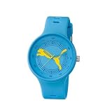 Puma Slick Big Cat Light Blue Dial Men's watch #PU910871009