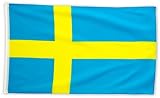 Image of Fahne Flagge Schweden 90 x 150 cm