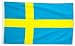 Suchen : Fahne Flagge Schweden 90 x 150 cm