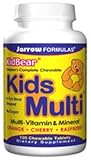 Kids Multi Chewable ( Complete Chewable Multi-Vitamin & Mineral ) 120 Chewable Tablets Jarrow F