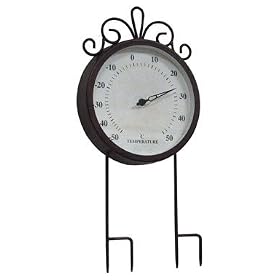 ACE DE2671 Outdoor Thermometer with Stakes 19.5x9.25x1.75 (Pack of 4) by 