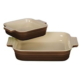 Le Creuset Square Dish Bonus, Espresso by Le Creuset