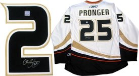 Chris Pronger Autographed Anaheim Ducks Jersey