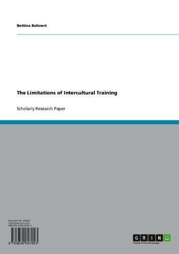The Limitations of Intercultural Training