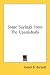 Book Some Sayings From The Upanishads