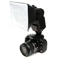 Mini Universal Studio Soft Box Flash Diffuser for Canon, Nikon, Olympus, Pentax, Sony, Sigma, Minolta Metz Sigma Sunpak,BV & Jo, Yongnuo & Other External Flash Units,YN-460,YN-465,YN-560,580ex,420ex,380ex,430ex,SB-900,SB-800,SB-600.