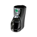 Mr. Coffee ISX23BP 12-Cup, Programmable, Black with Brushed Chrome Accents