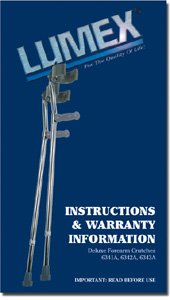 Deluxe Forearm Crutches: Small, 1PR/CS