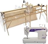 Grace Sturdy-Lite Quilting Frame and Janome 1600P-DBX Sewing Machine