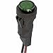 "SloanLED 5002-526 Indicator, Pnl-Mnt; INDICATOR, 1/2"" SNAP MOUNT LED, 6"" LEADS, 5V, GREEN"