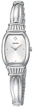 Seiko Women's Diamond Silver-Tone Watch #SUJF23
