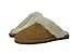 Eurow Sheepskin Women's Hardsole Scuff Slipper - Chestnut/White