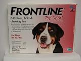 Frontline X - Large 89 - 132lb Red 3pk