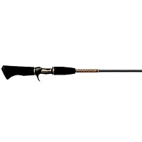 Shakespeare Ugly Stik Freshwater Medium Action Casting Rod with 6 to 12-Pound Line Weight, 2-Piece, Black, 6-Foot from Shakespeare