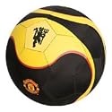Manchester United Volcano Teslon Ball - Black/Yellow - Size 4