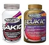 Leukic & Gakic Combo-MuscleTech Muscle Building Stack, 1ct