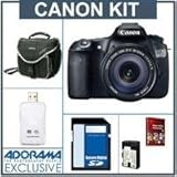 Canon EOS 60D DSLR Camera / Lens Kit, Black with Canon EF 18-135mm IS Lens  ....