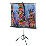  : 60INX60IN Versatol Tri-pod Screen Matte White Keystone Elim.