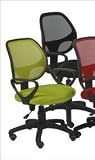 Percy Mesh Office Chair (Green and Black) (35H x 22.5W x 22.5D)