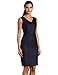 Jones New York Women's Sleeveless Sheath Dress, New Petrol, 4