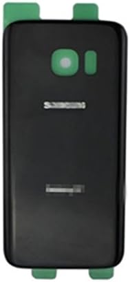 Replacement parts OEM Rear Housing Back Case Battery Door Cover Glass Panel With Adhesive Pre-installed For Samsung Galaxy S7 G930 G930F G930A G930V G930P G930T (Black)