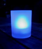 Frosted Color Changing LED Votive Candle