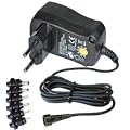Getaktetes Netzteil Eingang: 100-240V AC, 50/60 Hz, 85mA Ausgang: 3-4,5-5V DC- 600mA, 6V DC - 500mA, 7,5V DC - 480mA, 9V