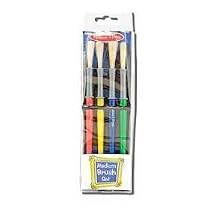 Melissa & Doug Medium Paint Brushes (set of 4)