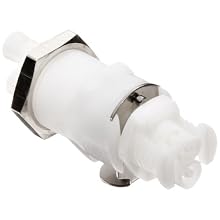 Colder Acetal Twin Tube Quick Connect Coupling Sets for 1/16" Tubing, 1.73" Coupler L, 1.15" Plug L, with Buna-N Seal (Pack of 5)