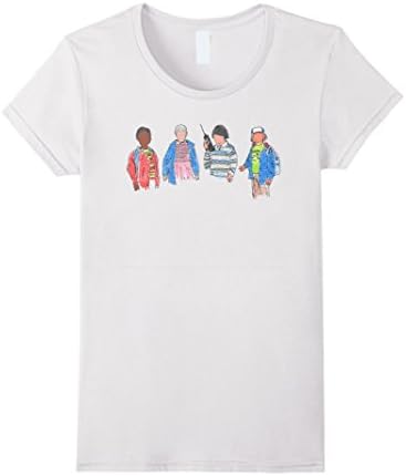 Women's Stranger Shirt Things - the Friends Shirt Medium White