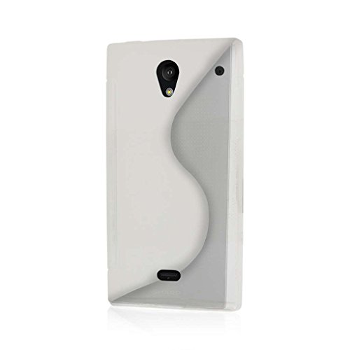 Sharp Aquos Crystal Case, MPERO FLEX S Series Protective Case for Sharp Aquos Crystal 306SH - Clear